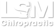 LSM Chiropractic of Sun Prairie Logo White Version
